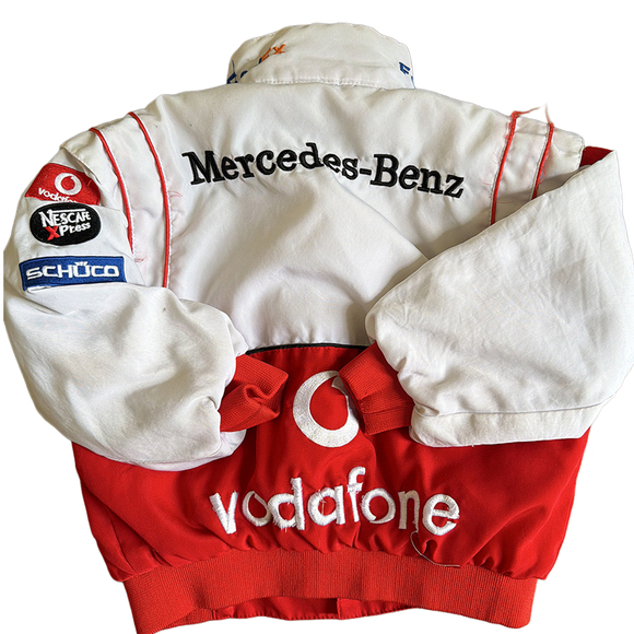Mercedes-benz vintage Lewis Hamilton Vodafone McLaren Mercedes F1 racing jacket - Picture 3 of 9